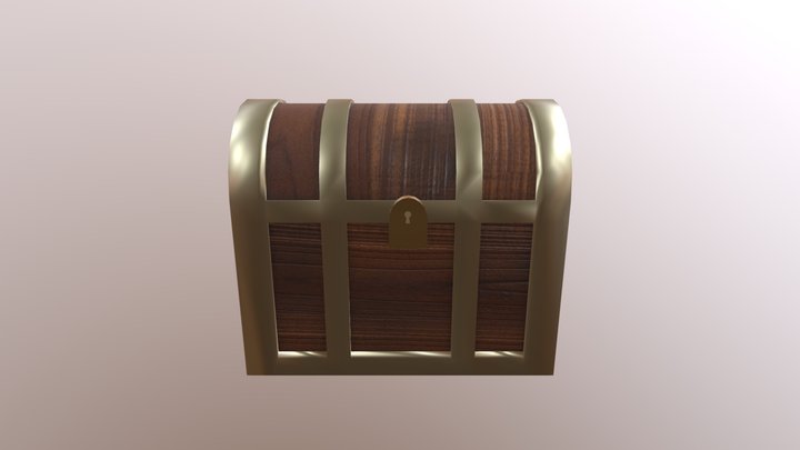 Chest (textured) 3D Model