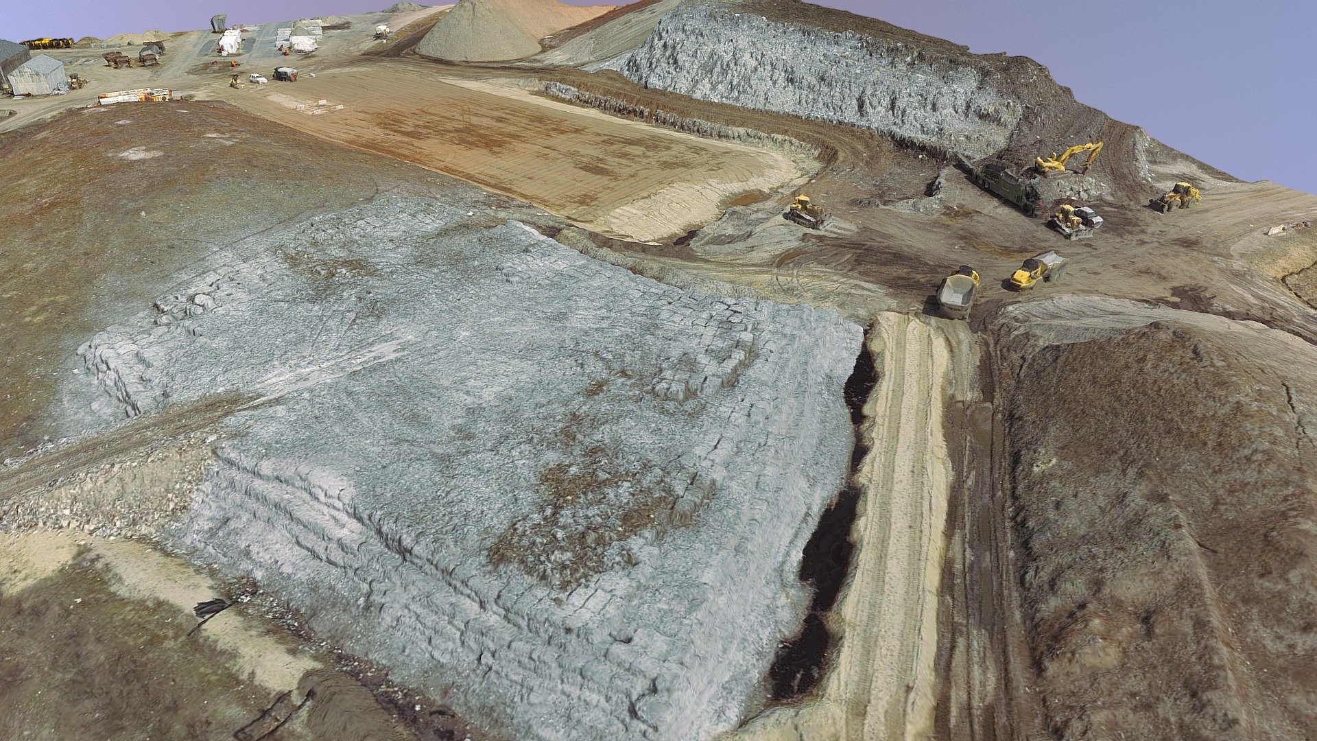 Nantucket Landfill W Side 1/2 Resolution 3d Mesh