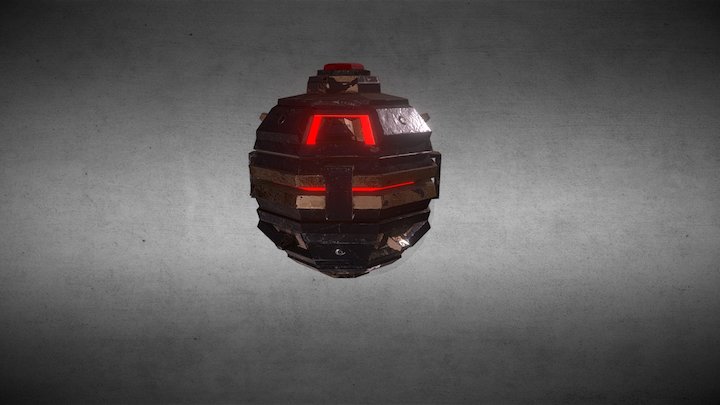 Grenade 3D Model