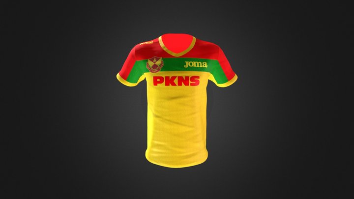 Selangor FC 2021 Home Jersey 3D Model