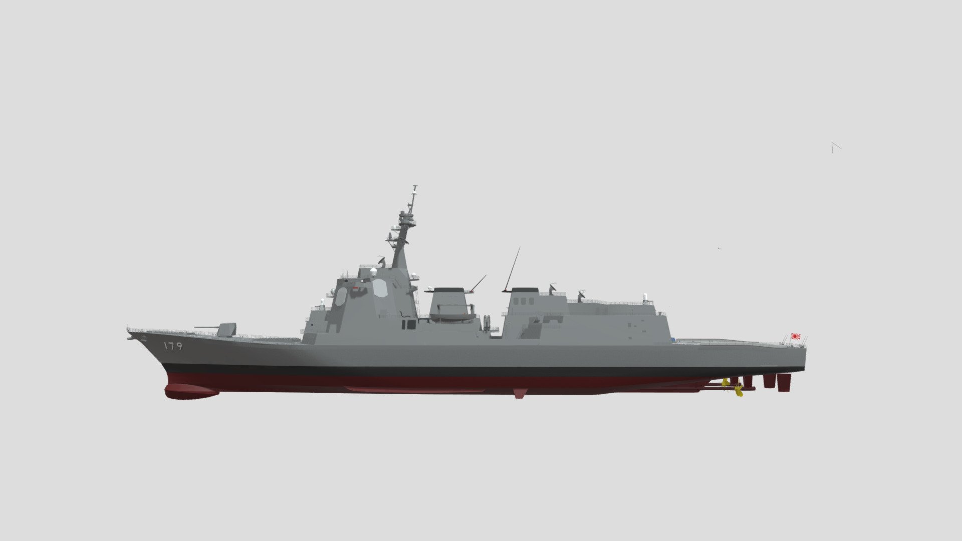 JS Maya DDG 179 - Download Free 3D model by SB-129 (@hrd4588) [7c29aa2 ...