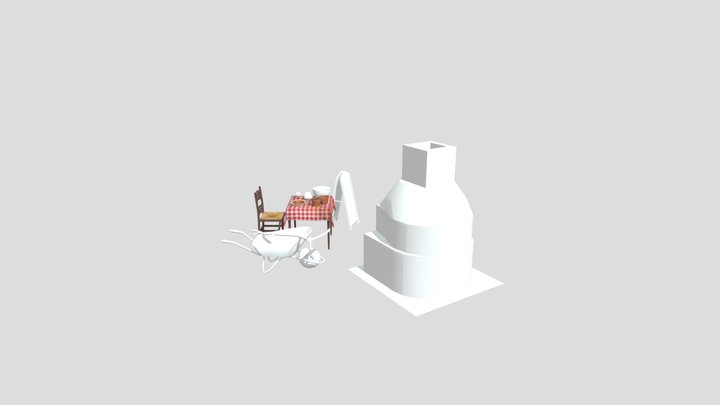 By the ocean Model 2 More Detailed props 3D Model