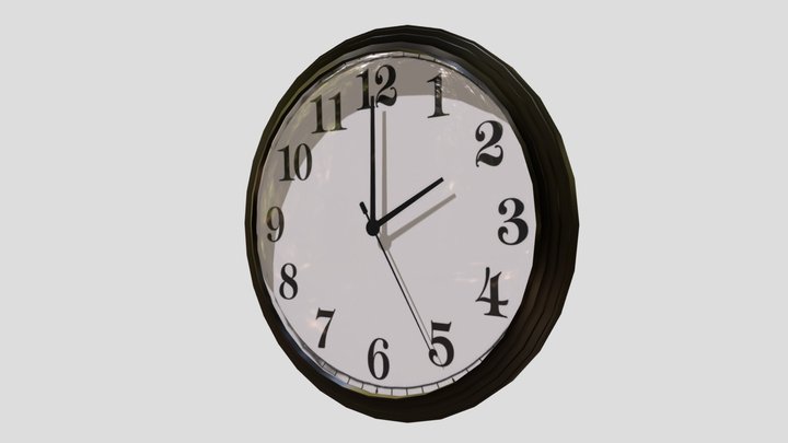 clock 3D Model