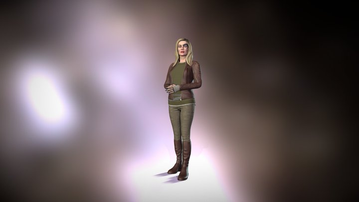Seven of Nine 3D Model