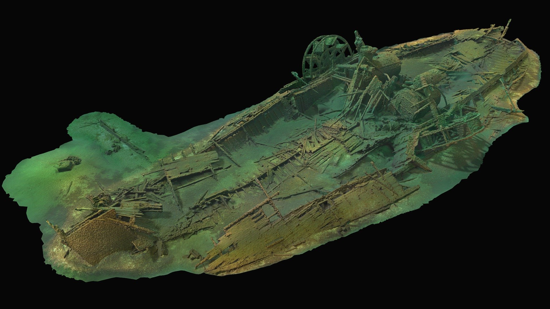 Cornwall - 3D model by 3DShipwrecks (@kenmerryman) [7c2ab9a] - Sketchfab