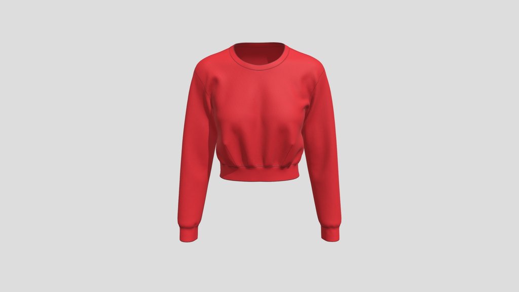 New Cropped Sweatshirt