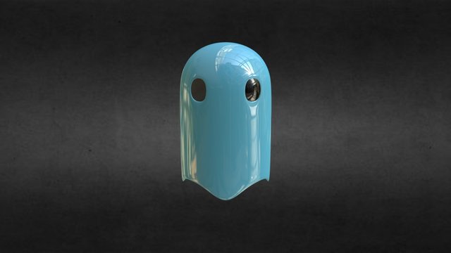 Inky Animated 3D Model