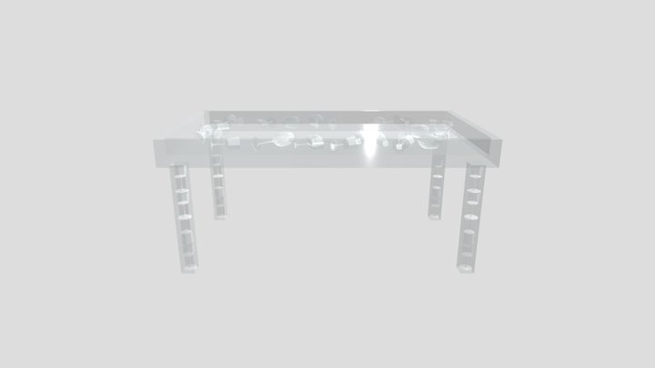 Table Frame 3D Model