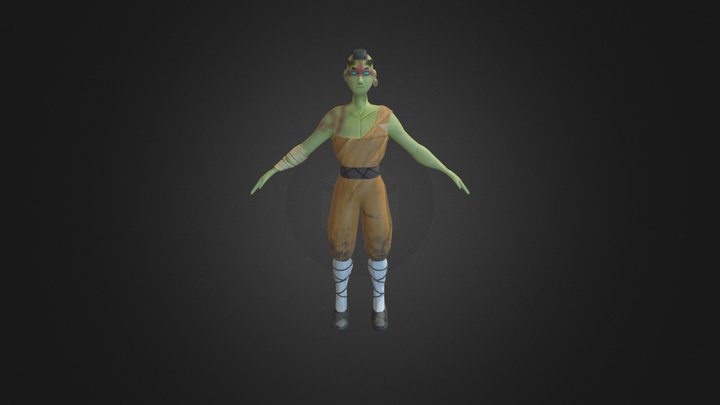 Orc 3D Model