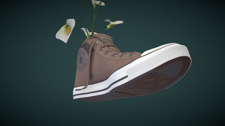Shoe Planter - CLEAN version 3D Model