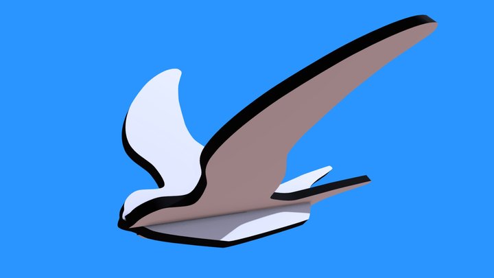 MUJI Bird 3D Model