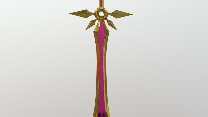 Classic Leona Sword 3D Model