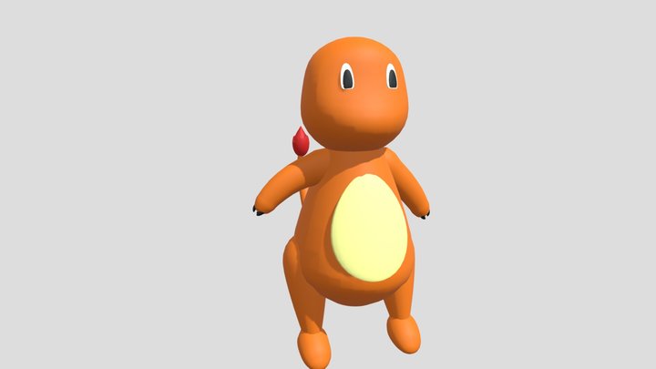 charmander 3D Model