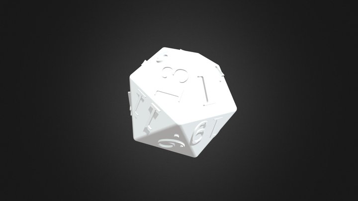 D20 3D Model