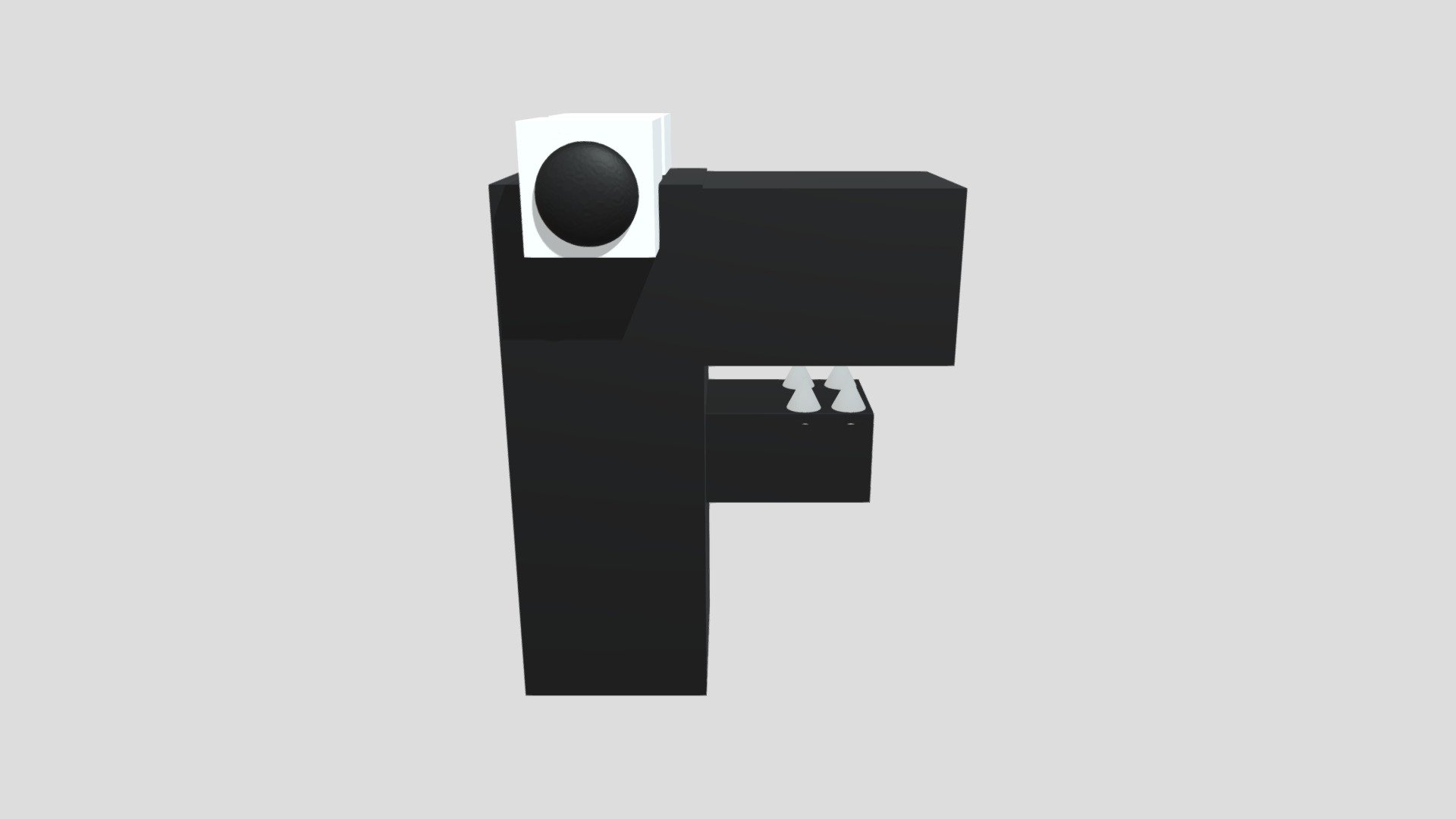 F From Alphabet Lore - Download Free 3D model by Drakonas15