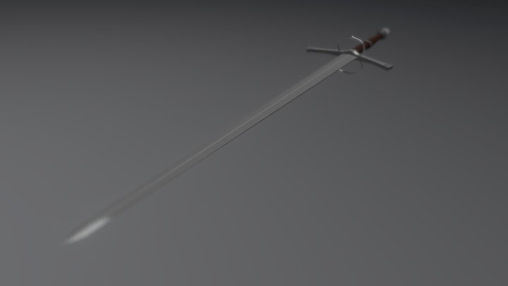 Longsword 3D Model