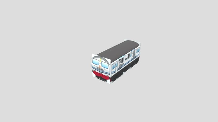 BB301/BB304 Locomotive 3D Model