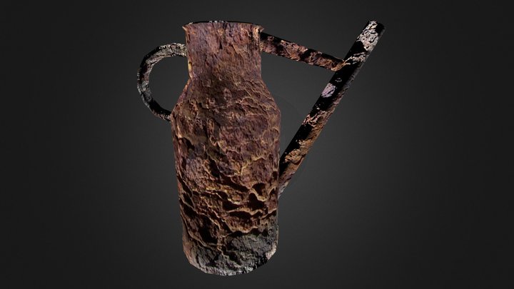 Lada d'Água Antiga 3D Model
