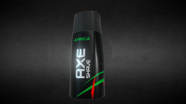 AXE fragrance 3D Model