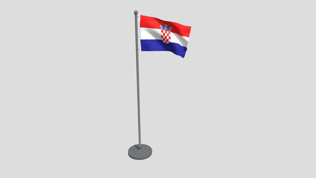 Animated Flag Of Croatia