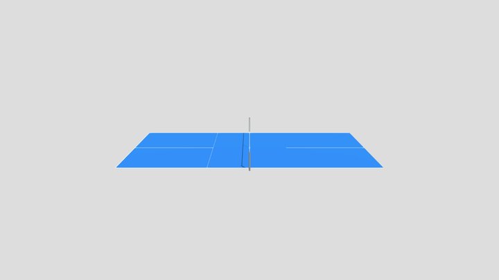Pickle Ball 3D Model