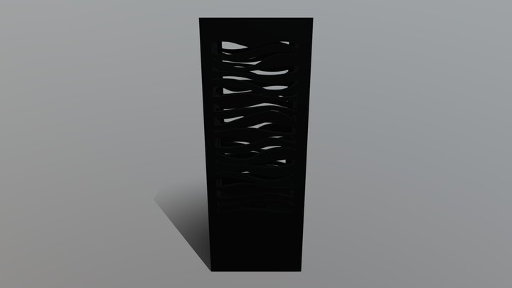 LP-01-A Lampu Bayang Meja 3D Model