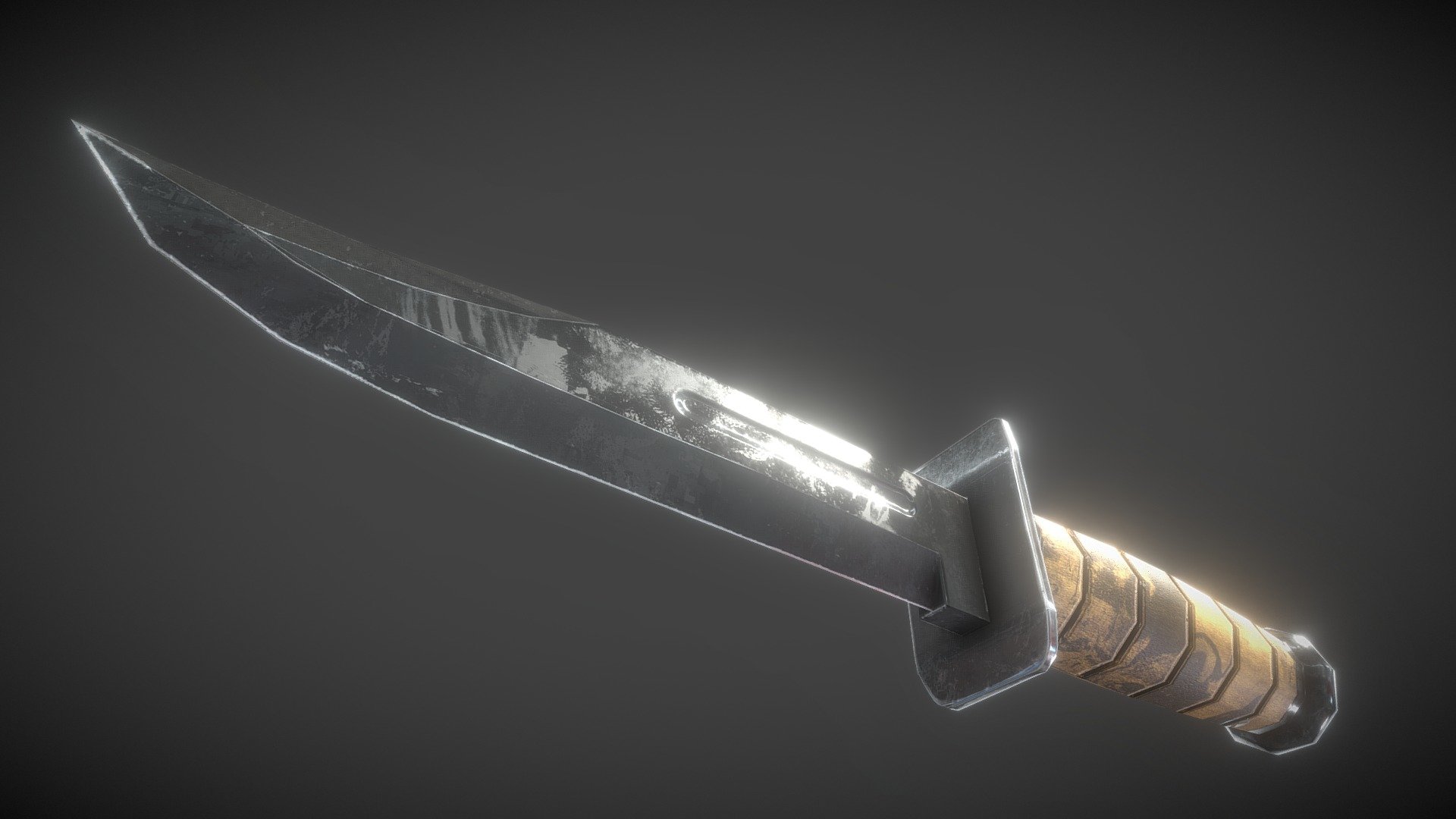 KABAR Knife Download Free 3D model by Slayer4Demons [7c31b14