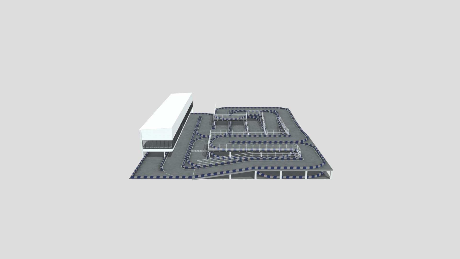 tor kartingowy_model_04 — Sketchfab embed 3D viewer