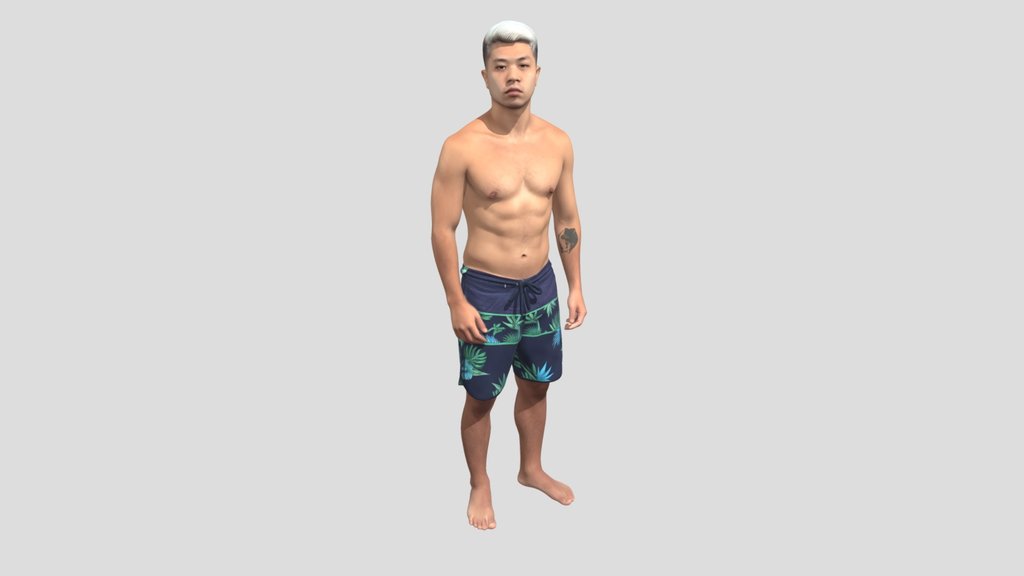 Tropical Boardshort Portrait