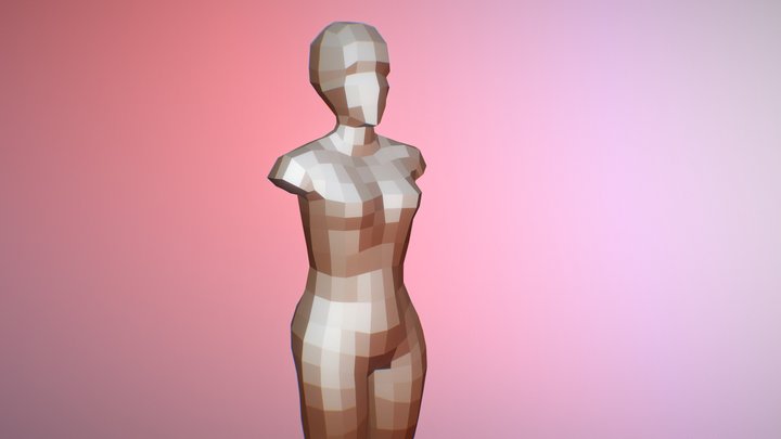Cyber Venus 3D Model