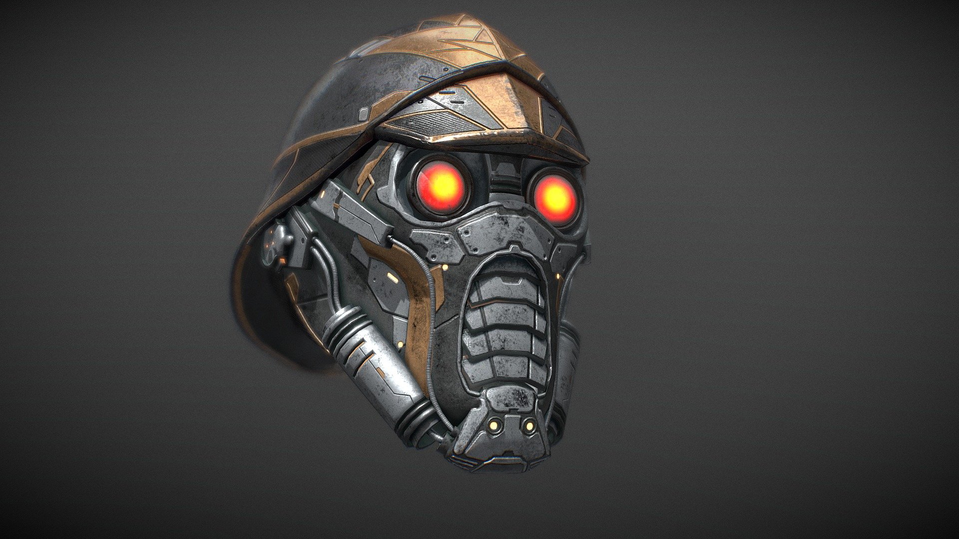kindben Jet forhold Star Lord Helmet - 3D model by Charles Logan (@cloganart) [7c33186]
