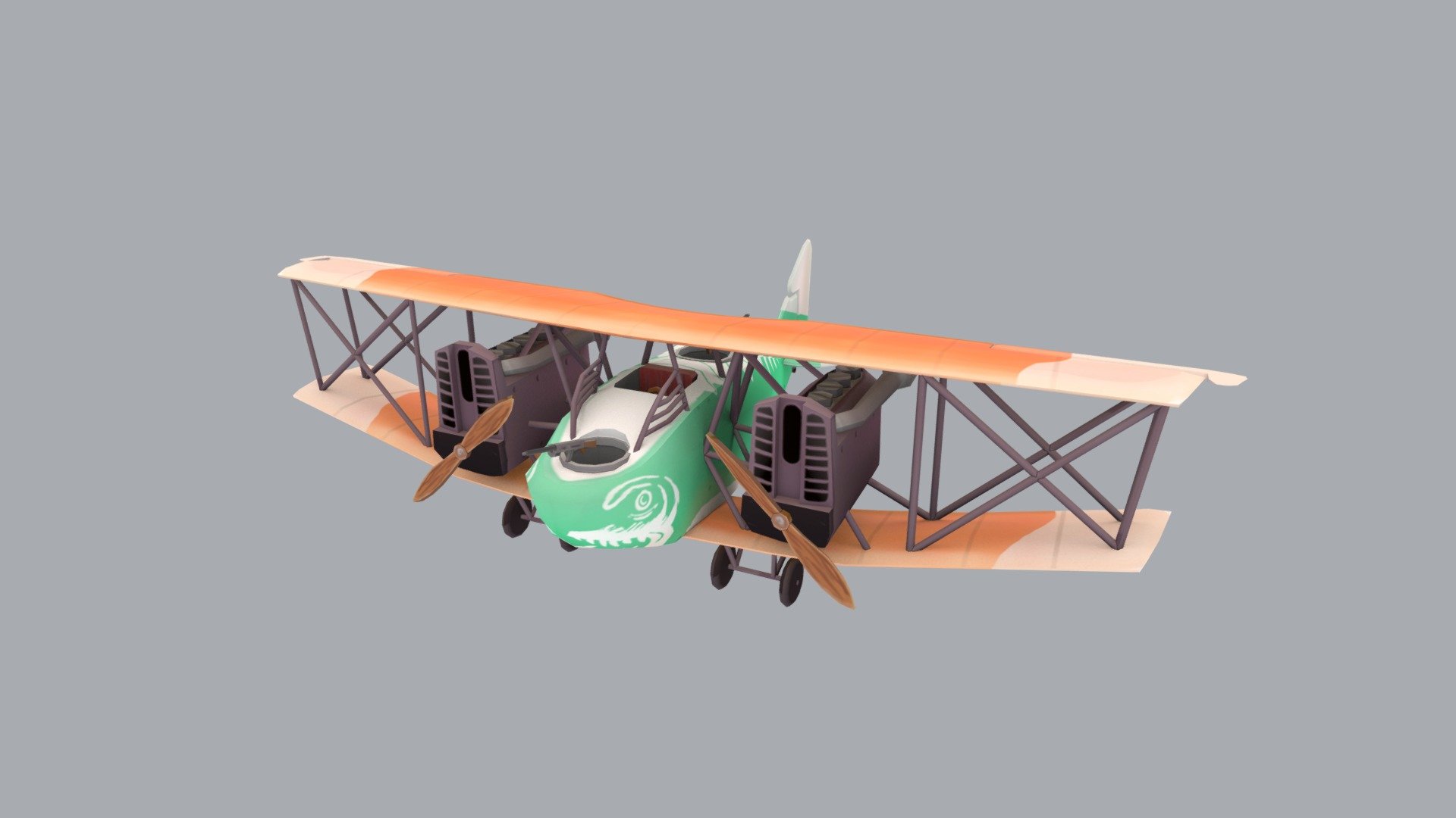 Stylized plane - AEG G.IV