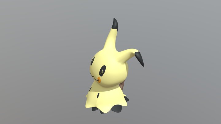 Pokemon - Mimikyu 3D Model
