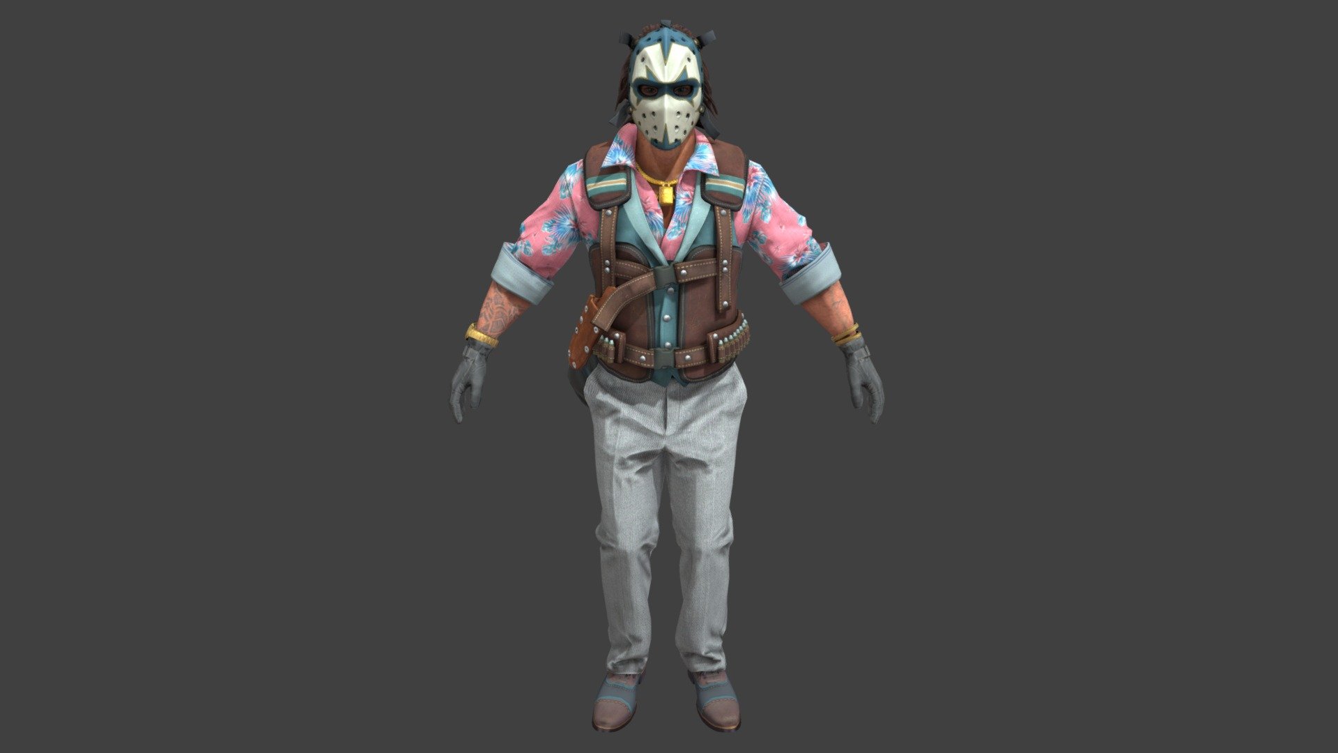 Professional Cs2 Agent Model Miami Download Free 3d Model By Gettan