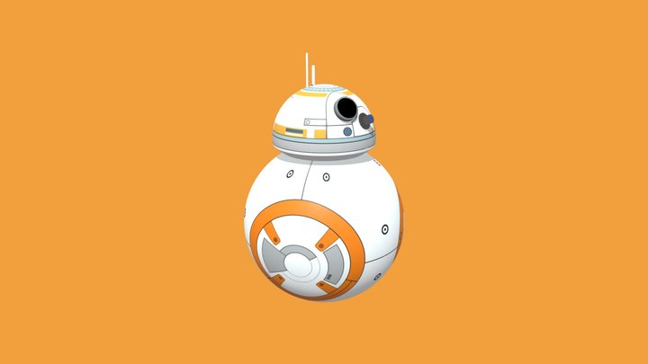 Star Wars BB-8 3D Model 3D Model