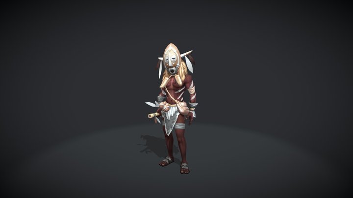 Blow Gunner - Warparty 3D Model