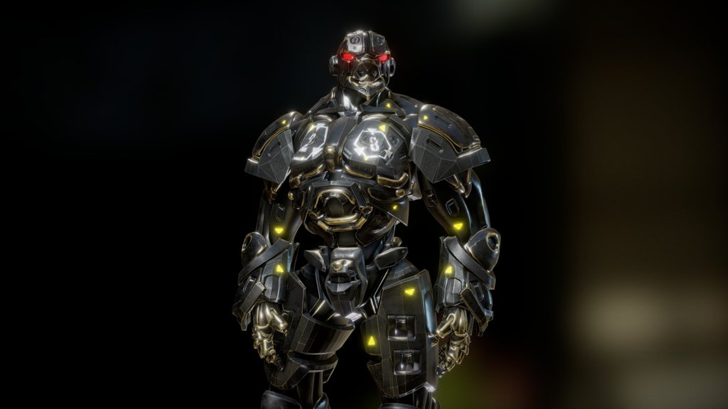 FREE CHARACTER BOT BLAST R-325 BY Oscar CREATIVO