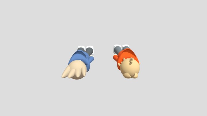 Tom & Tord From Eddsworld 3D Model