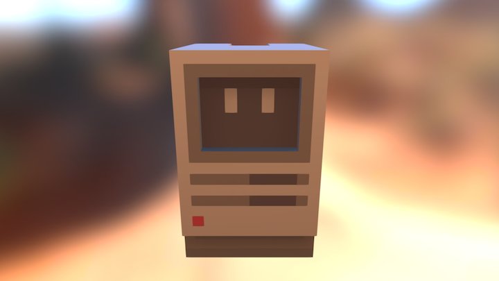 Macintosh Bake 3D Model