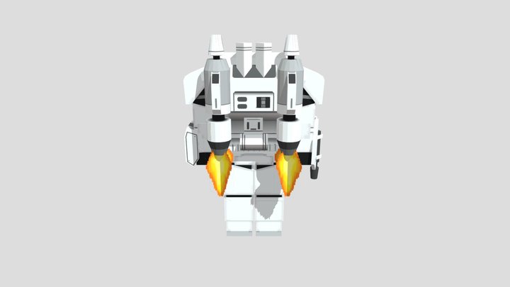 Clone Wars Blazetrooper Uniform 3D Model