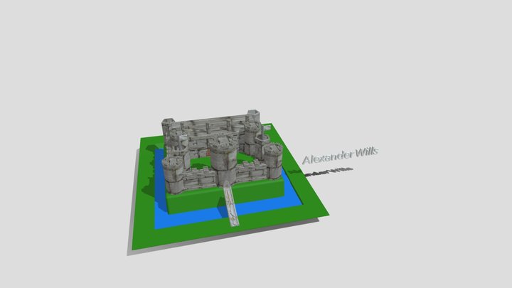 Wk6a Castle 3D Model
