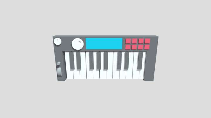 Keyboard – Free 3D Model STL