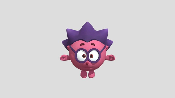 Ezhik (MikuMikuDance) 3D Model