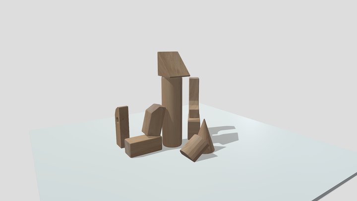 Unit Block Advanced 3D Model