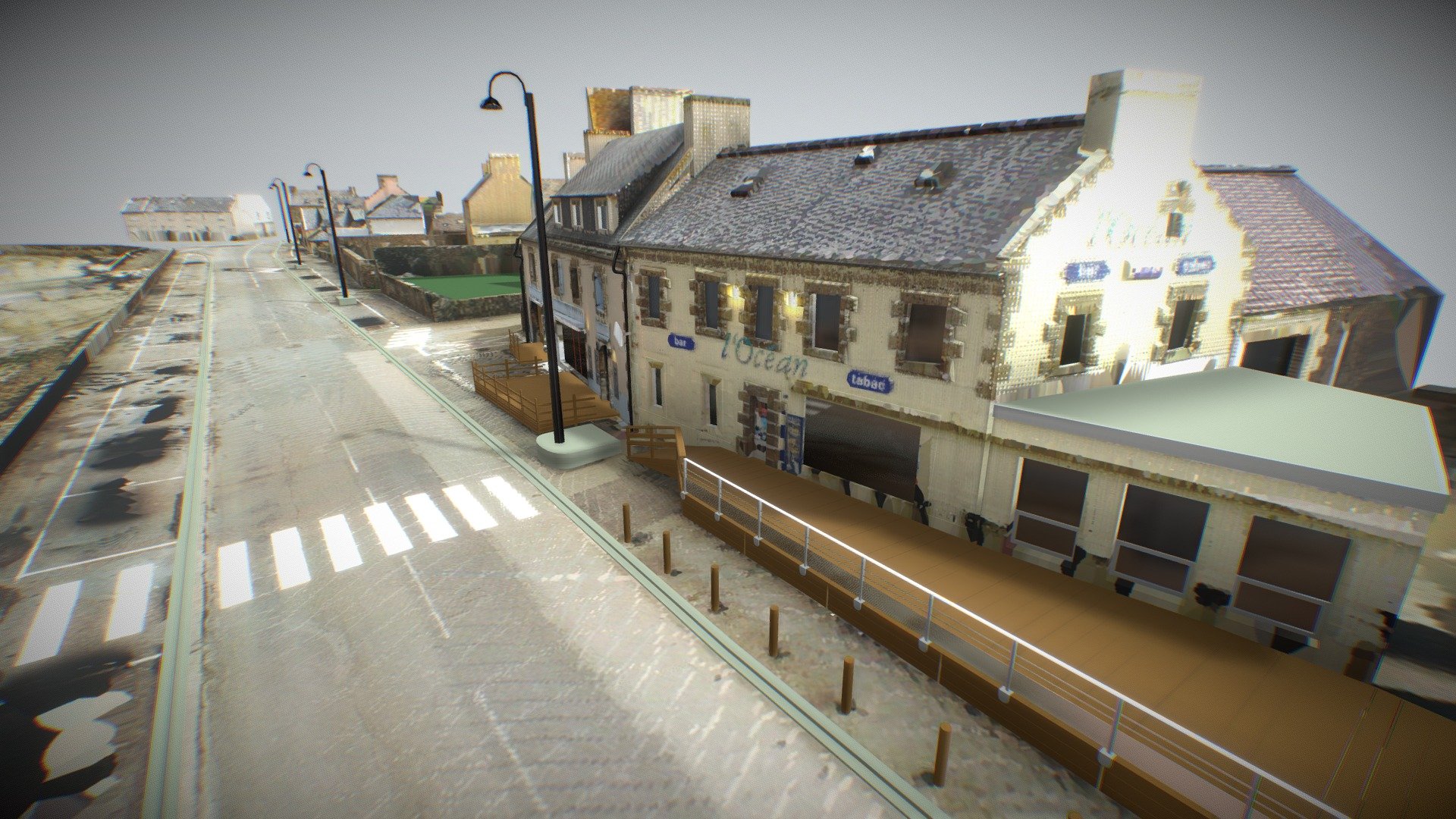 Promenade touristique - Modélisation — Sketchfab embed 3D viewer