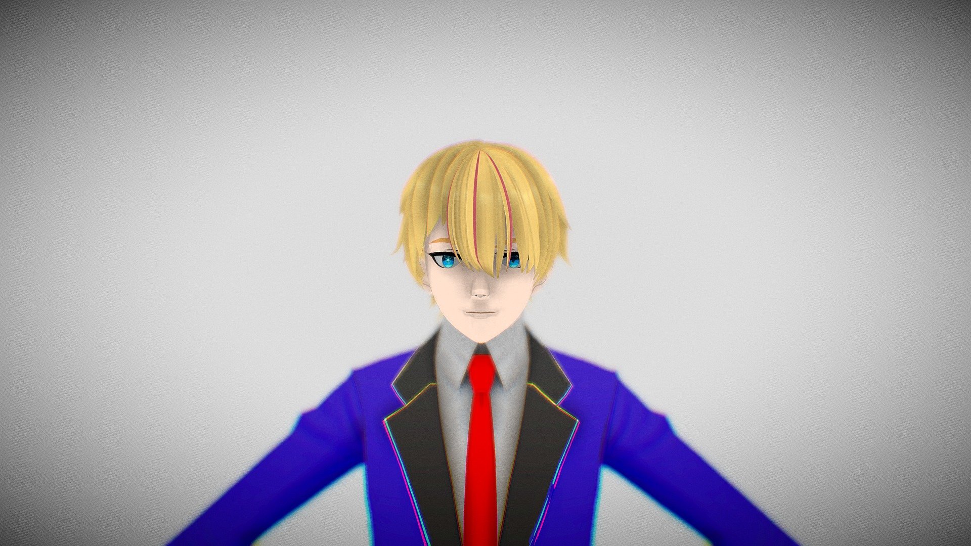 Oshi no Ko Kana VRChat Avatar 3D model rigged