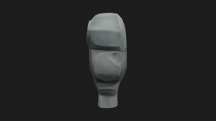 Owl Statue 3D Model