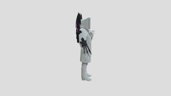 Titan TV Man 3D Model