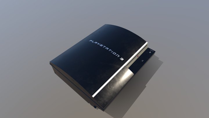 classic ps3 3D Model