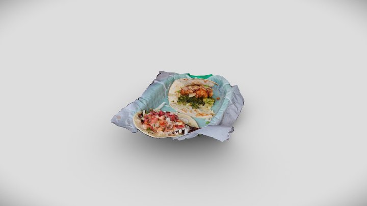 Tacos 2 3D Model